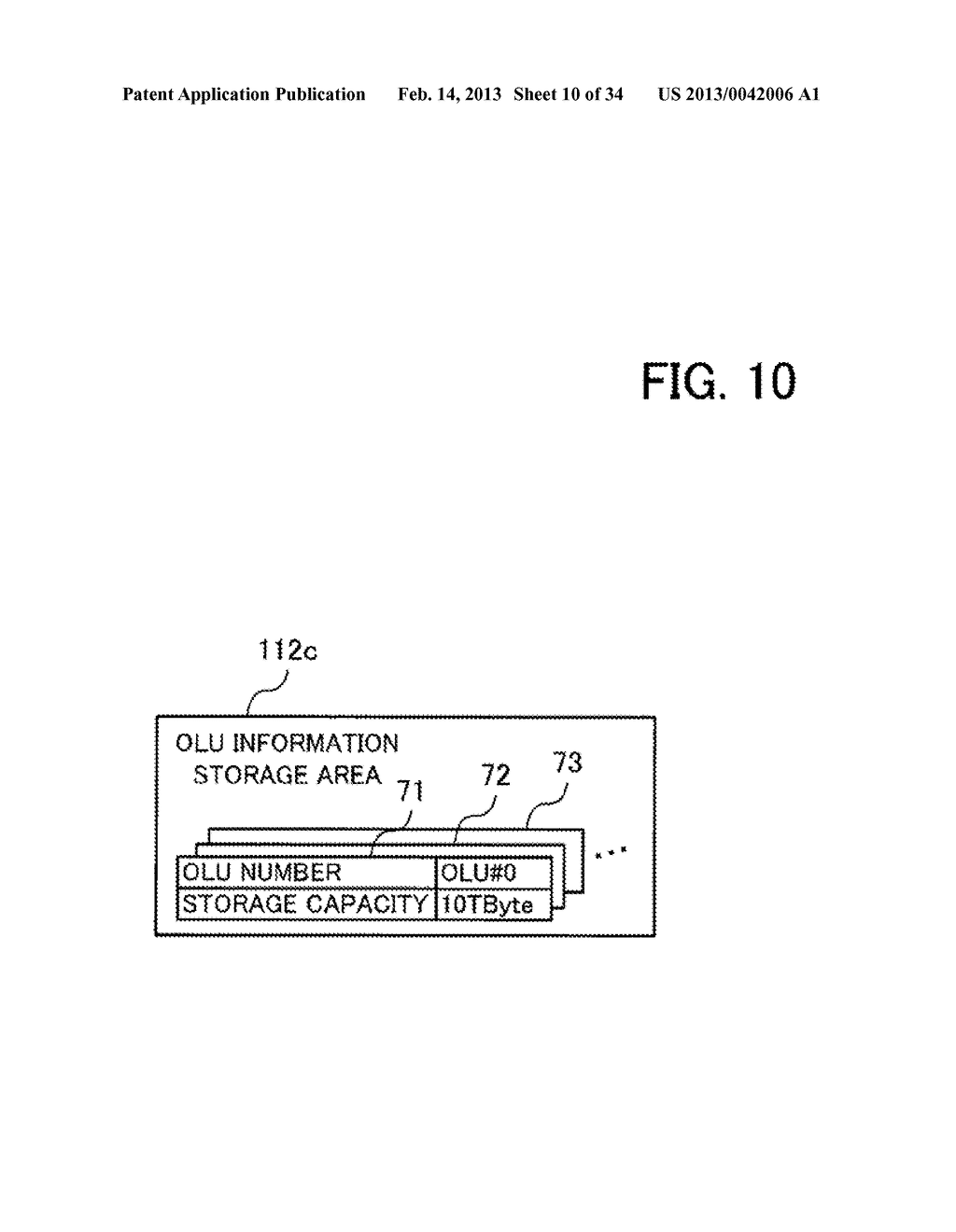 STORAGE APPARATUS AND STORAGE MANAGEMENT METHOD - diagram, schematic, and image 11