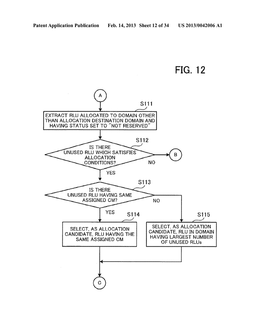 STORAGE APPARATUS AND STORAGE MANAGEMENT METHOD - diagram, schematic, and image 13