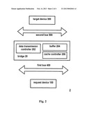 BRIDGE, SYSTEM AND THE METHOD FOR PRE-FETCHING AND DISCARDING DATA THEREOF diagram and image