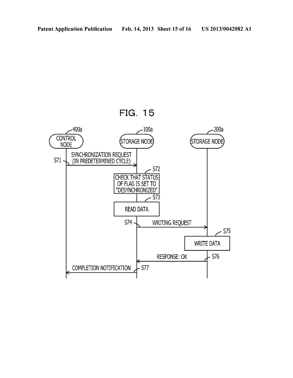 INFORMATION PROCESSING APPARATUS AND STORAGE CONTROL METHOD - diagram, schematic, and image 16