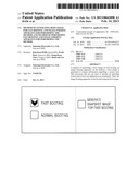 METHOD OF GENERATING BOOT IMAGE FOR FAST BOOTING AND IMAGE FORMING     APPARATUS FOR PERFORMING THE METHOD, AND METHOD OF PERFORMING FAST     BOOTING AND IMAGE FORMING APPARATUS FOR PERFORMING THE METHOD diagram and image