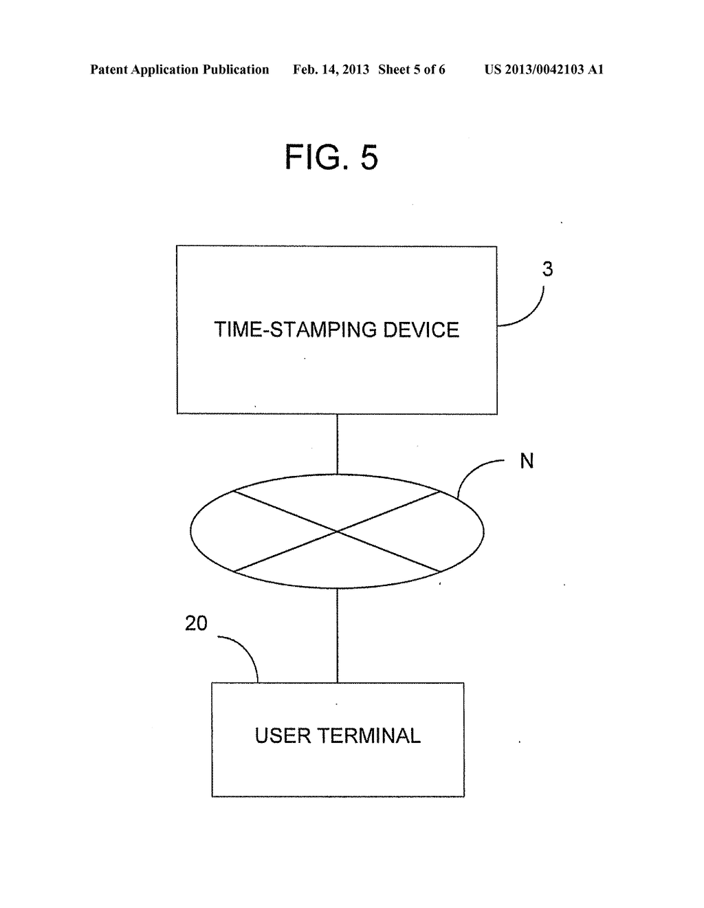 Digital Data Content Authentication System, Data Authentication Device,     User Terminal, Computer Program and Method - diagram, schematic, and image 06