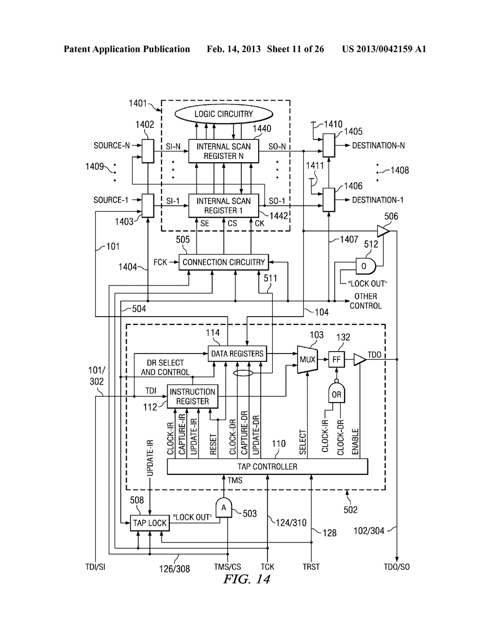 LOCK STATE MACHINE OPERATIONS UPON STP DATA CAPTURES AND SHIFTS - diagram, schematic, and image 12