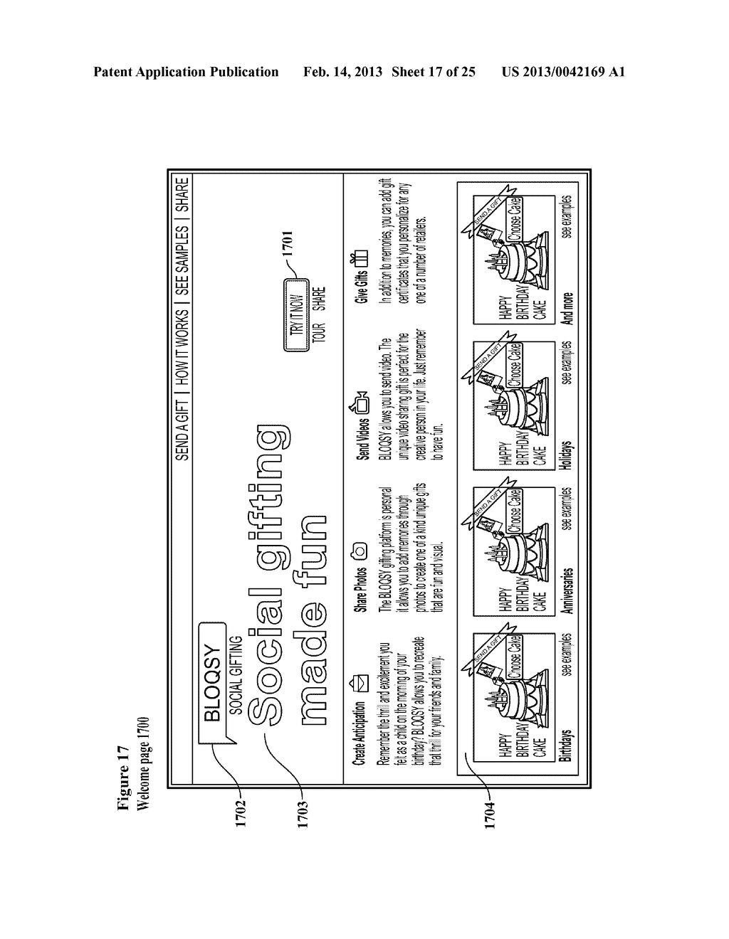 Systems and Methods for an On-line Event Lander - diagram, schematic, and image 18