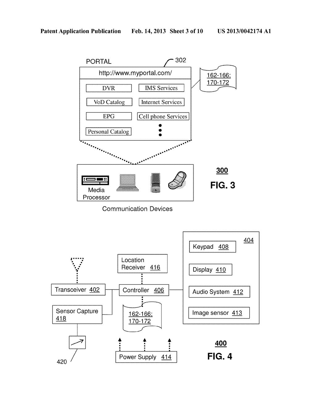 METHOD AND APPARATUS FOR MULTI-EXPERIENCE TRANSLATION OF MEDIA CONTENT     WITH SENSOR SHARING - diagram, schematic, and image 04
