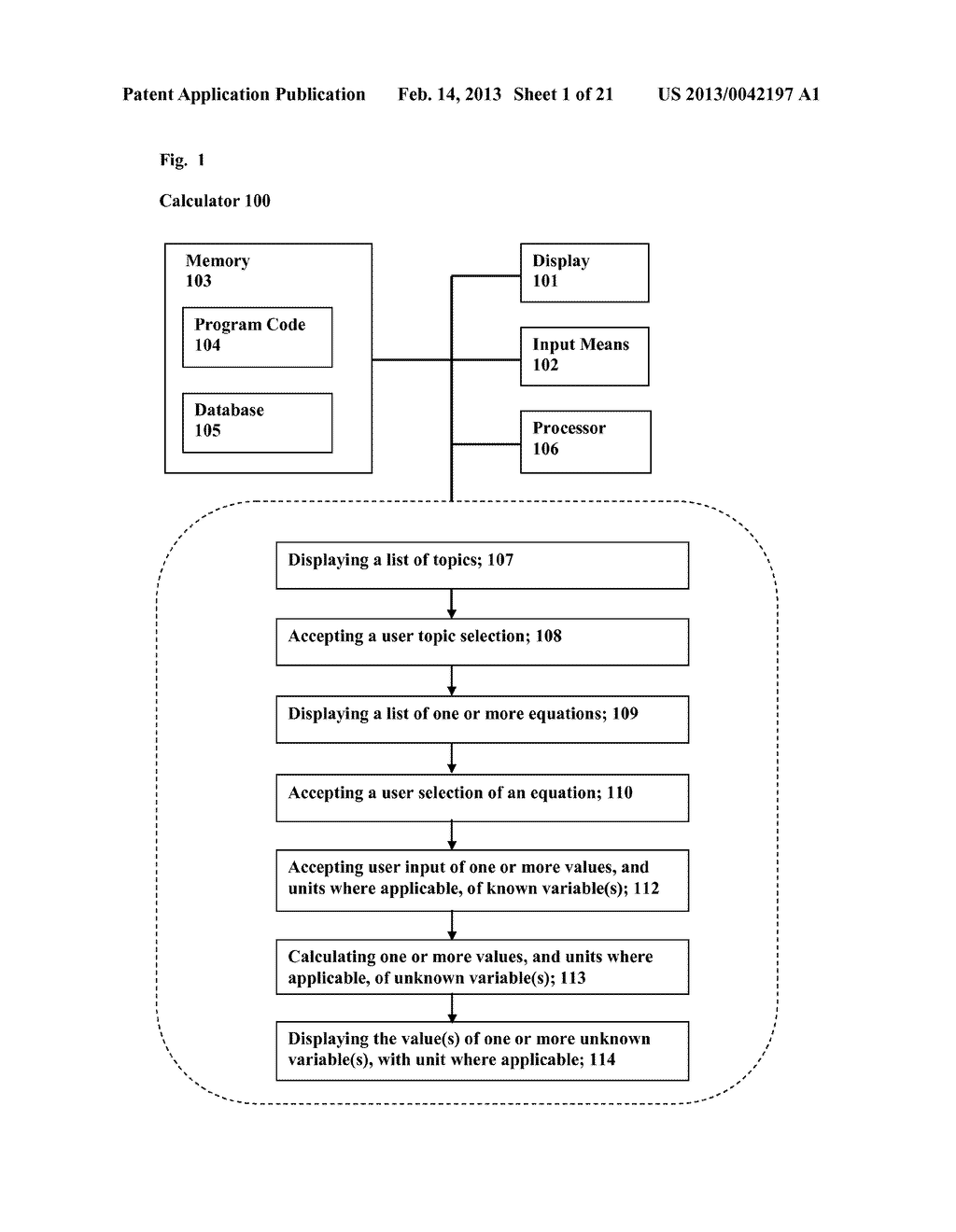 CHEMISTRY AND PHYSICS CALCULATOR - diagram, schematic, and image 02