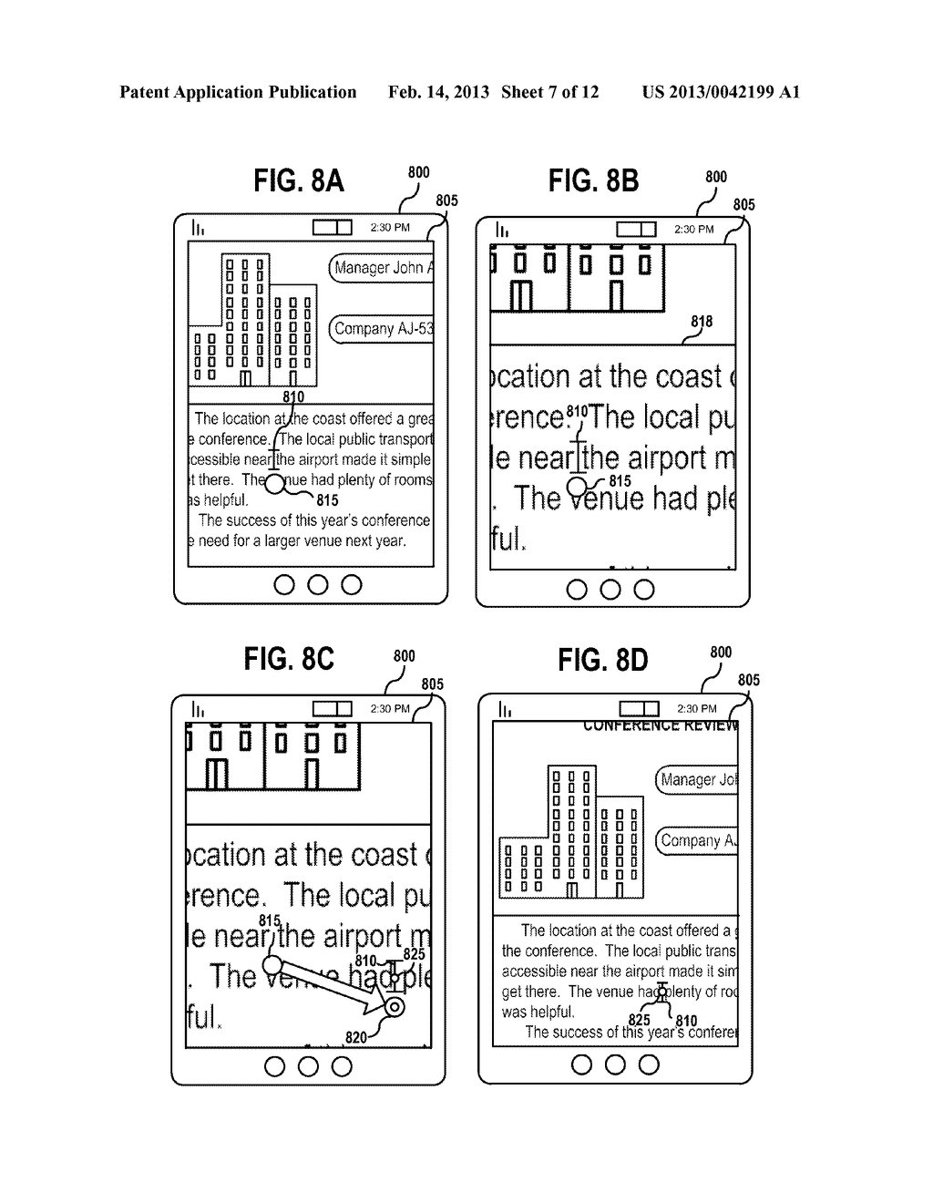 AUTOMATIC ZOOMING FOR TEXT SELECTION/CURSOR PLACEMENT - diagram, schematic, and image 08