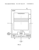 Processing resource allocation within an integrated circuit diagram and image