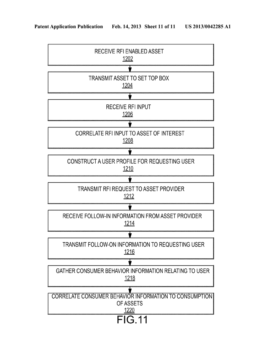 REQUEST FOR INFORMATION RELATED TO BROADCAST NETWORK CONTENT - diagram, schematic, and image 12