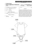 EXTENDER FOR AN INFANT BODYSUIT diagram and image