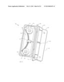 SPRING-BIASED HINGED ASSEMBLY diagram and image