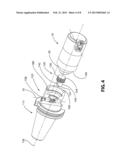 TOOLHOLDER CONNECTOR AND ASSOCIATED SYSTEM diagram and image