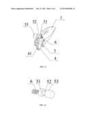 MULTI-ANGLE POSITIONED FOLDABLE KNIFE diagram and image