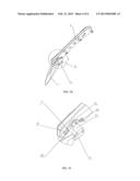 MULTI-ANGLE POSITIONED FOLDABLE KNIFE diagram and image