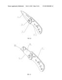 MULTI-ANGLE POSITIONED FOLDABLE KNIFE diagram and image