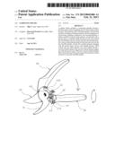 GARDENING SHEARS diagram and image