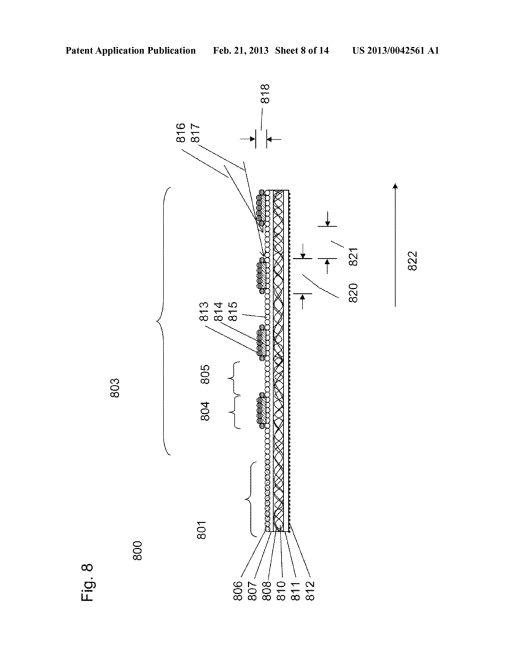 SYSTEM, METHOD AND APPARATUS FOR INCREASING AVERAGE REFLECTANCE OF A     ROOFING PRODUCT FOR SLOPED ROOF - diagram, schematic, and image 09