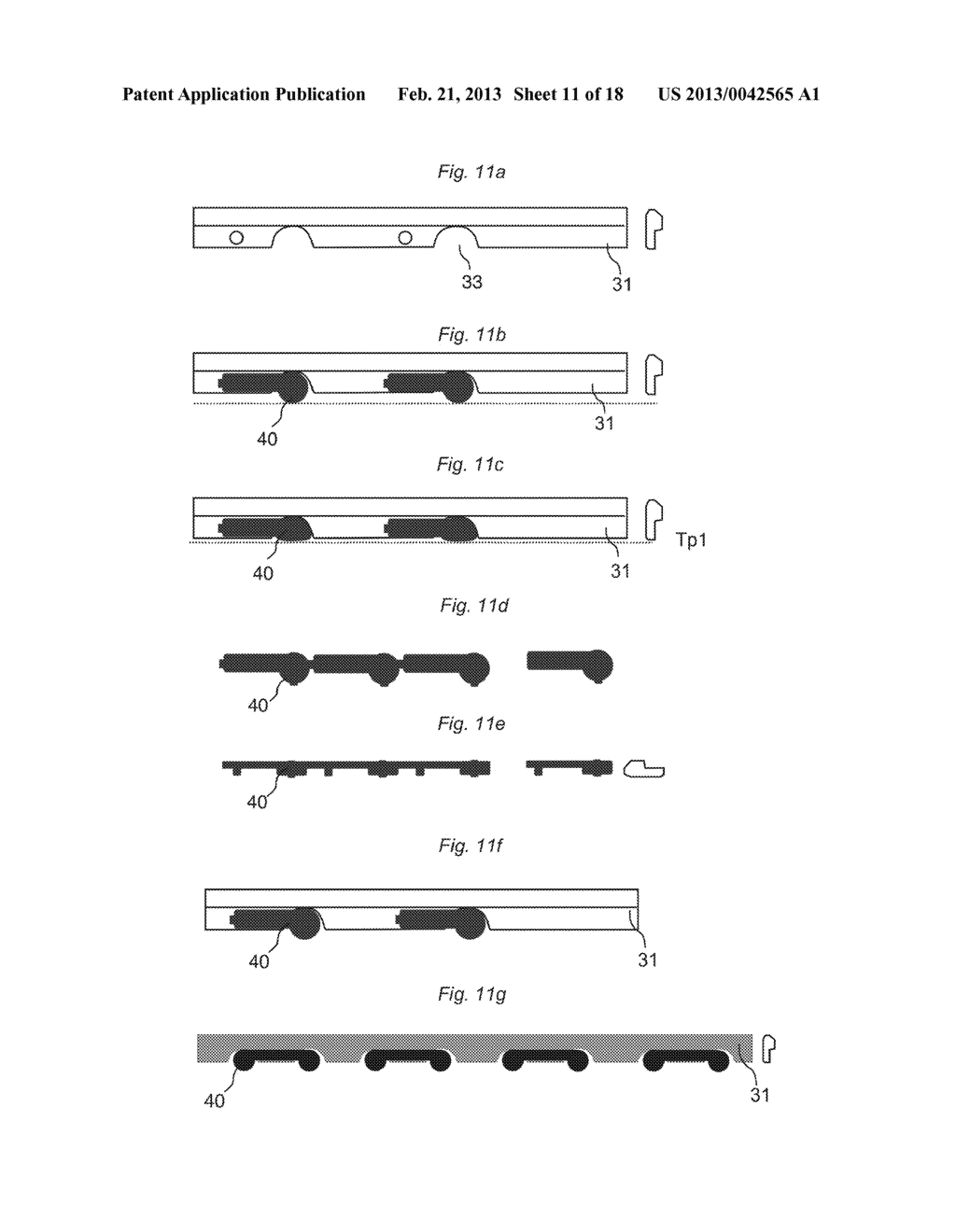 MECHANICAL LOCKING SYSTEM FOR FLOOR PANELS - diagram, schematic, and image 12