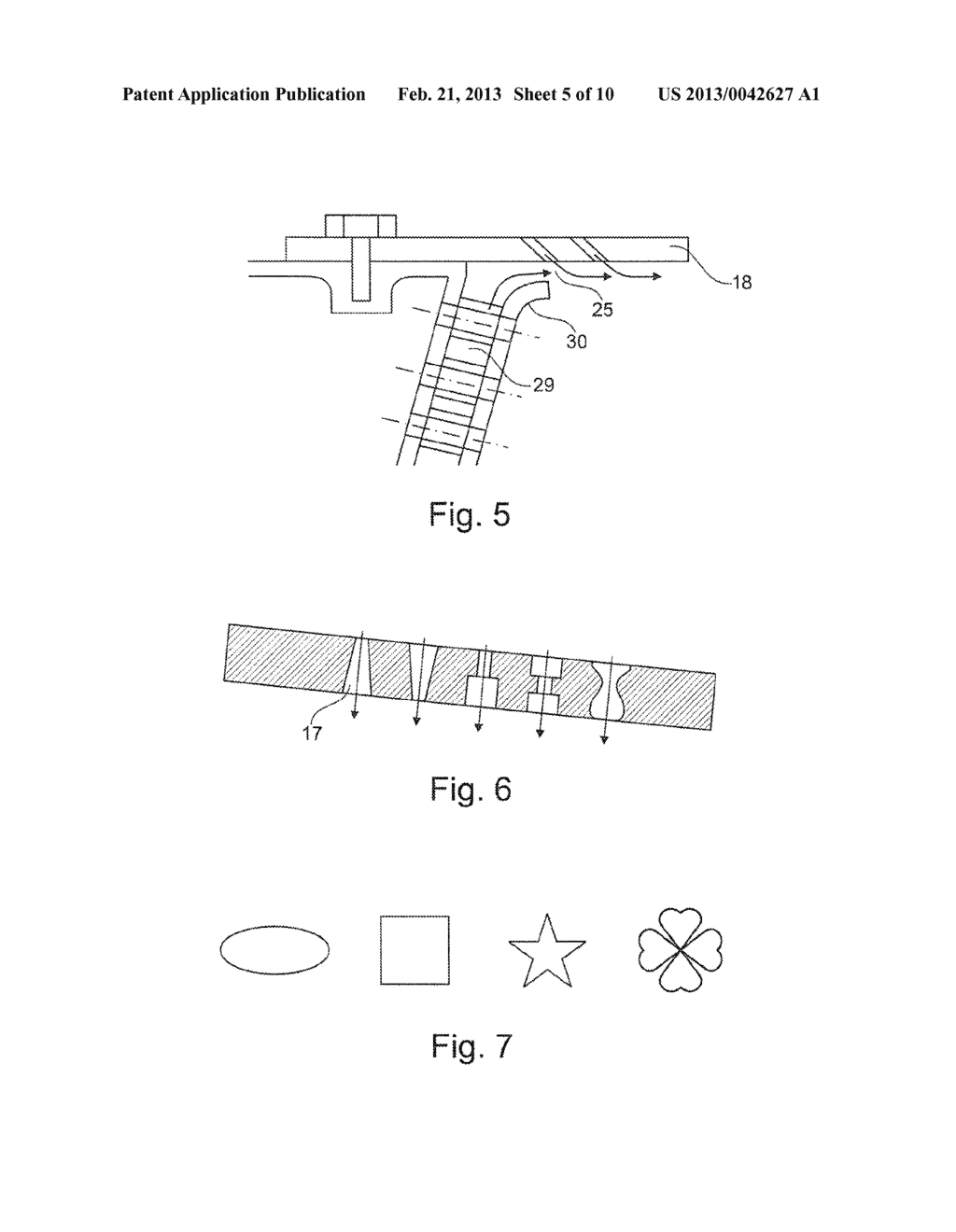 COMBUSTION CHAMBER HEAD OF A GAS TURBINE WITH COOLING AND DAMPING     FUNCTIONS - diagram, schematic, and image 06