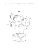 AUXILIARY POWER TOOL HANDLE diagram and image