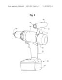 AUXILIARY POWER TOOL HANDLE diagram and image