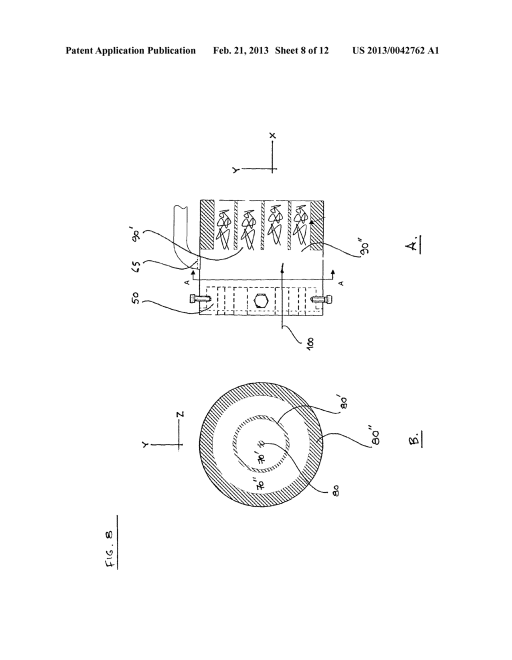 GAS FILTER WITH CHAMBER COMPRISING CARBON NANOTUBES FOR FILTERING CO2 - diagram, schematic, and image 09