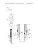 GLOW PLUG FITTED WITH COMBUSTION PRESSURE DETECTION SENSOR diagram and image