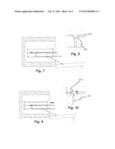 SYSTEM OF SLIDING SHELVES FOR AN OVEN diagram and image