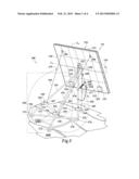 Solar Energy Positioning System Using Cable Drives and Two Axis Pivot diagram and image