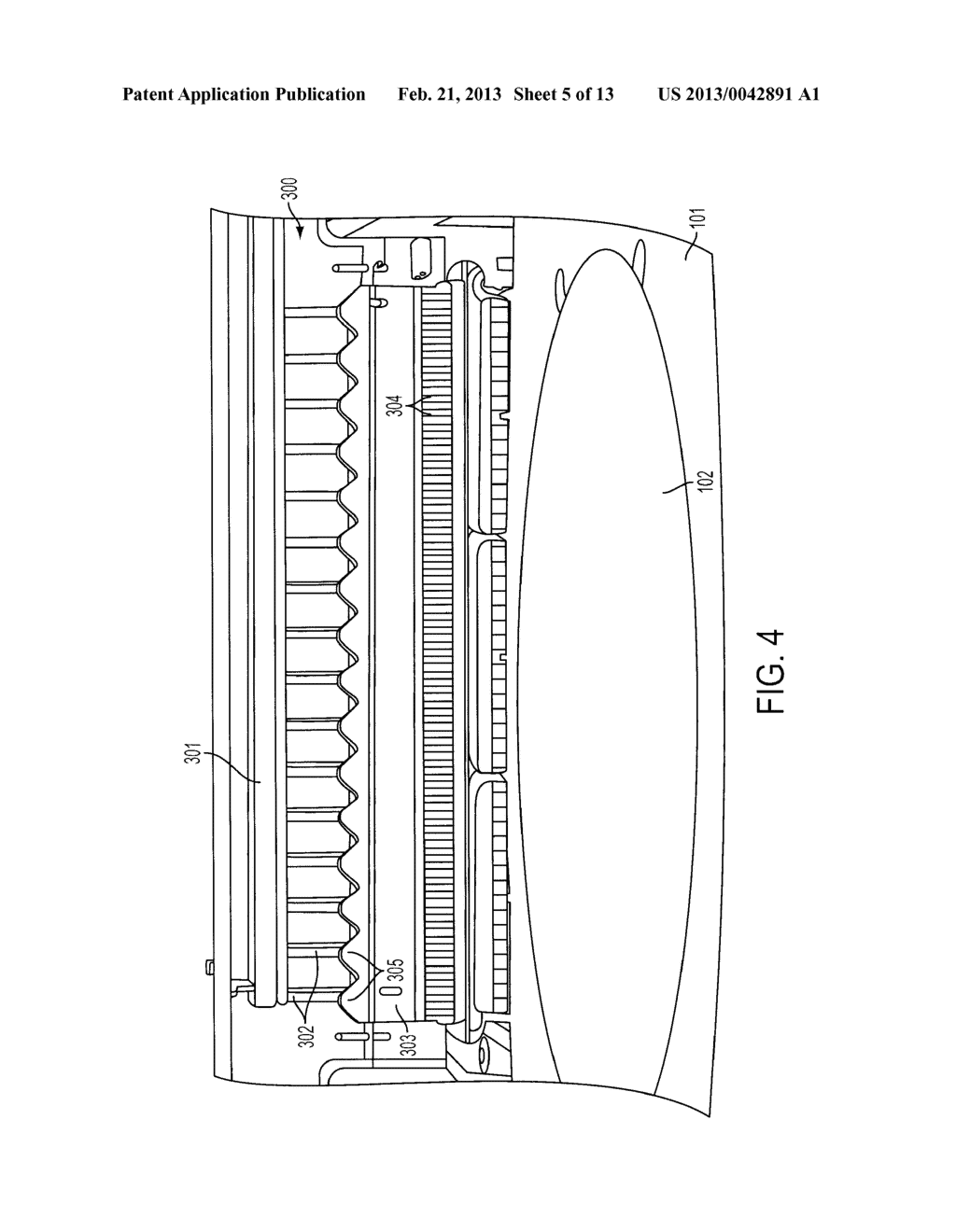 Method for Removing Bubbles from a Fluid Flowing Down Through a Plenum - diagram, schematic, and image 06