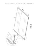 DEVICE, PANEL HOLDER AND SYSTEM FOR GENERATING ELECTRICITY FROM SOLAR     RADIATION diagram and image