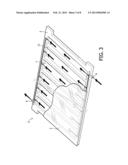 DEVICE, PANEL HOLDER AND SYSTEM FOR GENERATING ELECTRICITY FROM SOLAR     RADIATION diagram and image