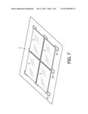 DEVICE, PANEL HOLDER AND SYSTEM FOR GENERATING ELECTRICITY FROM SOLAR     RADIATION diagram and image