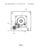 Assembly for Insulating a Door Curtain diagram and image