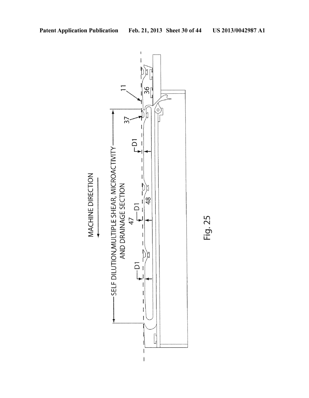 ENERGY SAVING PAPERMAKING FORMING APPARATUS, SYSTEM, AND METHOD FOR     LOWERING CONSISTENCY OF FIBER SUSPENSION - diagram, schematic, and image 31