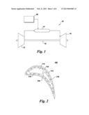 COMPONENTS WITH COOLING CHANNELS AND METHODS OF MANUFACTURE diagram and image