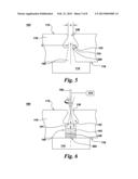 COMPONENTS WITH COOLING CHANNELS AND METHODS OF MANUFACTURE diagram and image