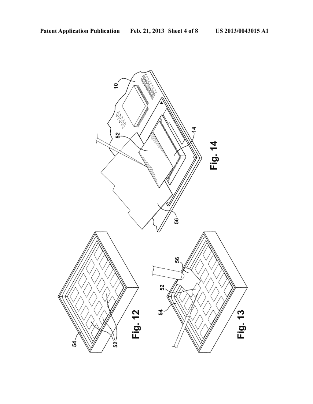 MANUFACTURING PROCESS AND HEAT DISSIPATING DEVICE FOR FORMING INTERFACE     FOR ELECTRONIC COMPONENT - diagram, schematic, and image 05