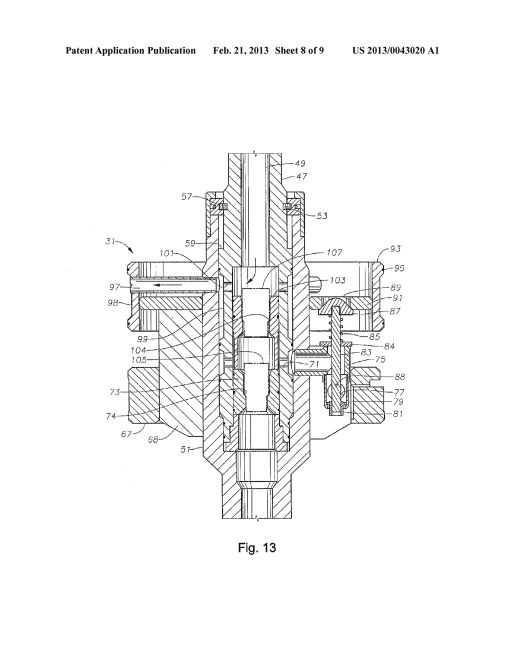 METHOD OF DRILLING AND RUNNING CASING IN LARGE DIAMETER WELLBORE - diagram, schematic, and image 09