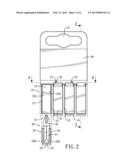 CONTAINER FOR TOOL BITS diagram and image