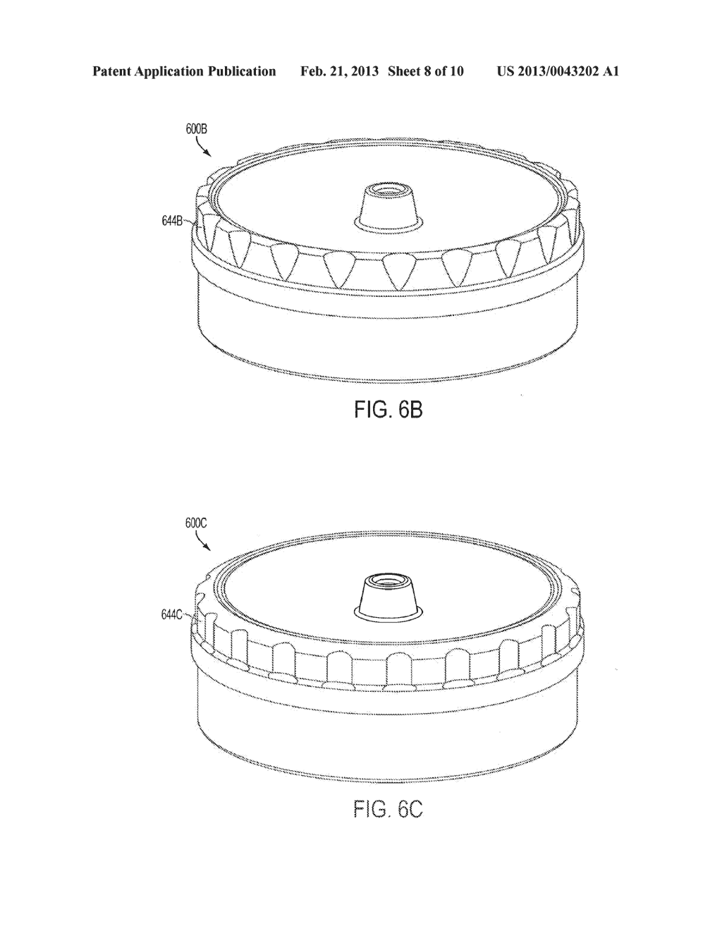 Plastic Containers, Base Configurations for Plastic Containers, and     Systems, Methods, and Base Molds Thereof - diagram, schematic, and image 09