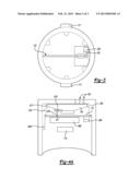 Motion Activated Sound Producing Bottle Top diagram and image