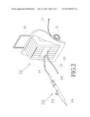 HOT-WATER WATERING DEVICE FOR REMOVING WEEDS diagram and image