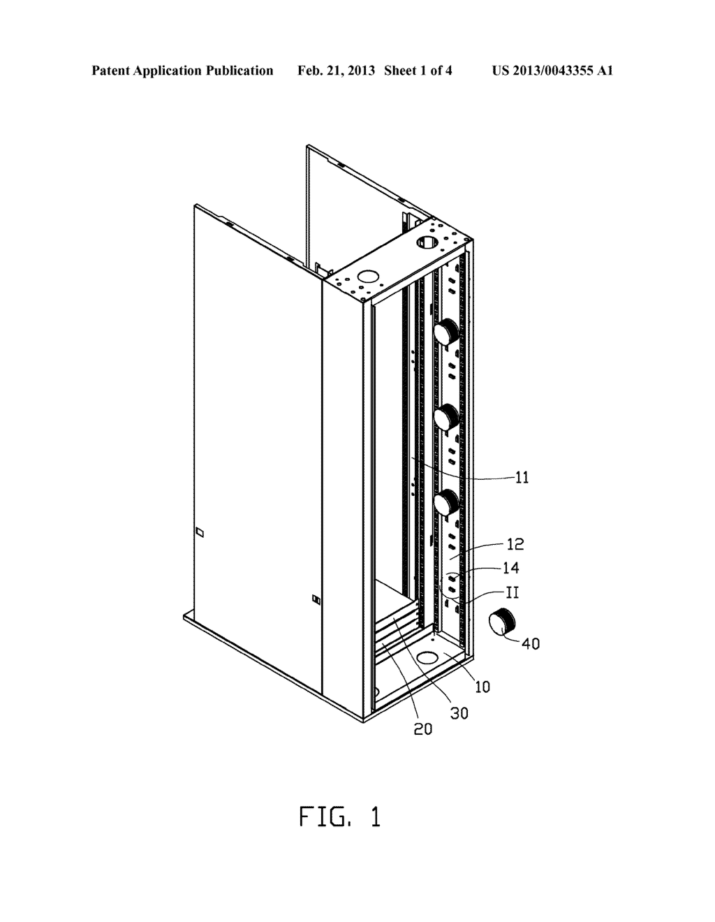 CABLE BINDING DEVICE AND RACK USING THE SAME - diagram, schematic, and image 02