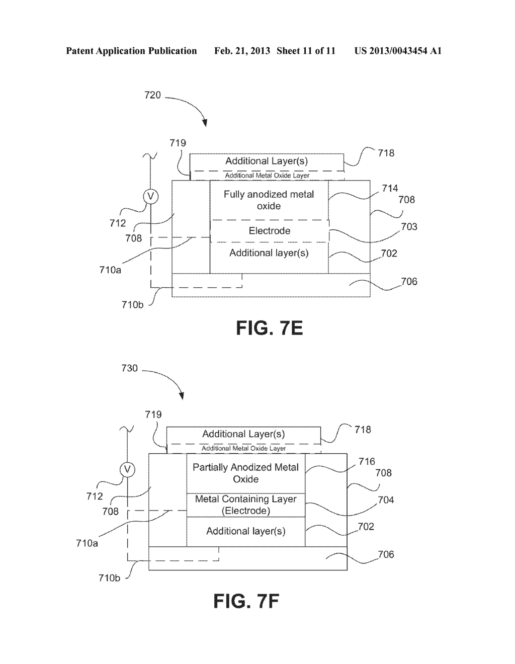 Non-volatile resistive switching memories formed using anodization - diagram, schematic, and image 12