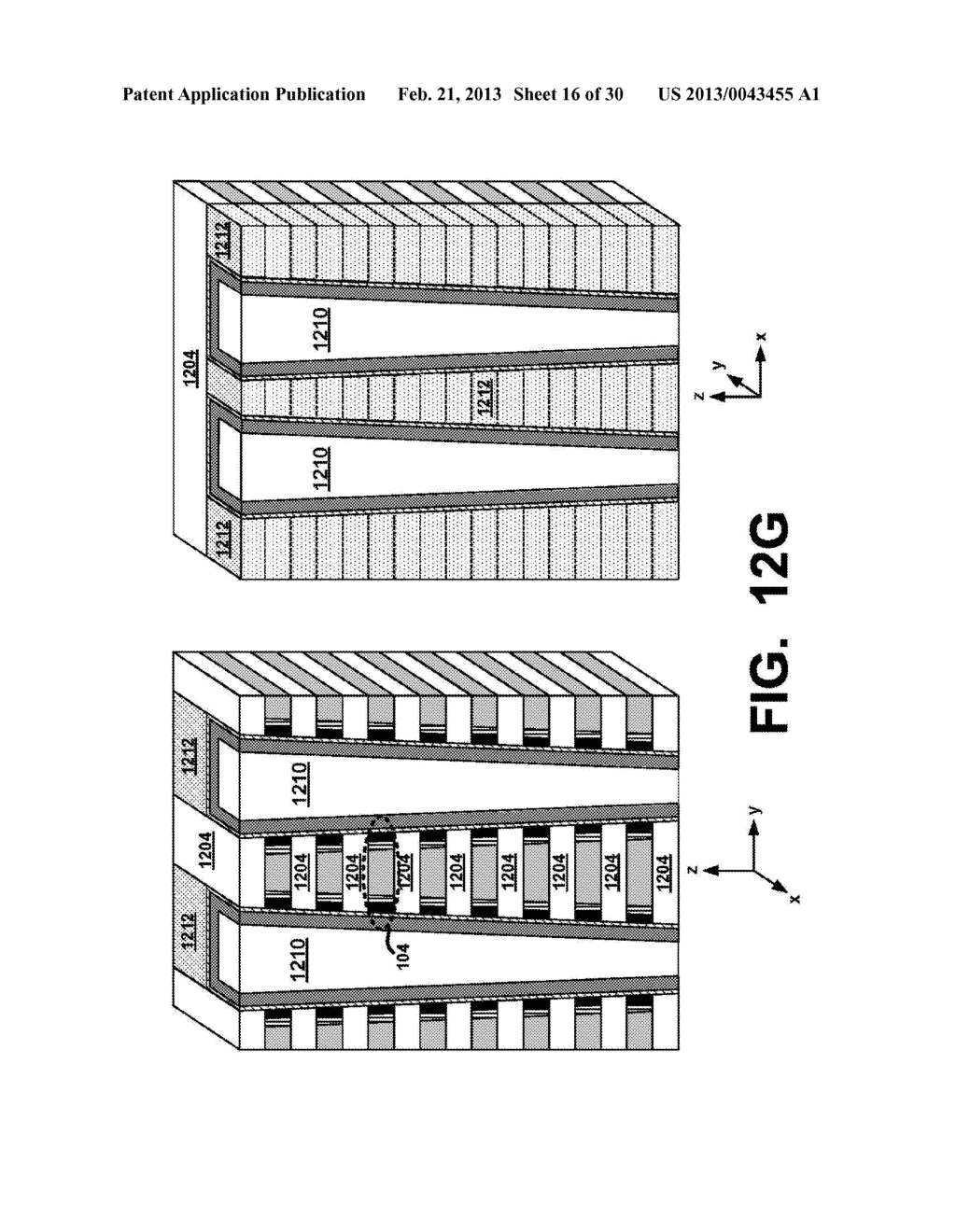 Vertical Cross Point Arrays For Ultra High Density Memory Applications - diagram, schematic, and image 17