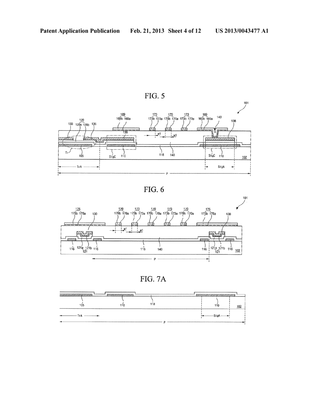 ARRAY SUBSTRATE FOR LIQUID CRYSTAL DISPLAY DEVICE AND METHOD OF     MANUFACTURING THE SAME - diagram, schematic, and image 05