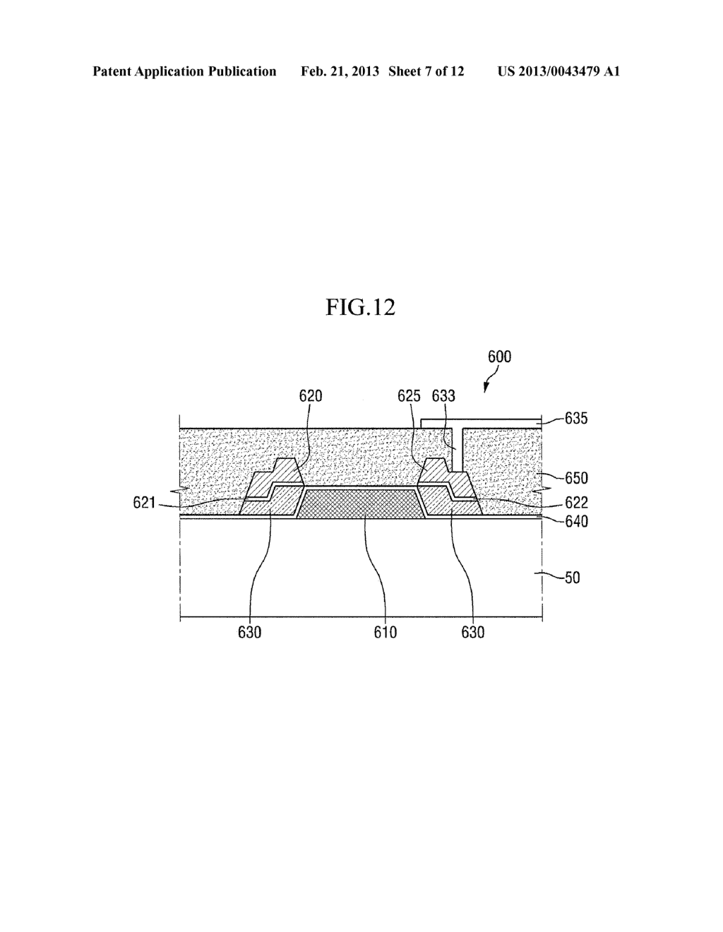 THIN FILM TRANSISTOR SUBSTRATE AND METHOD FOR FABRICATING THE SAME - diagram, schematic, and image 08