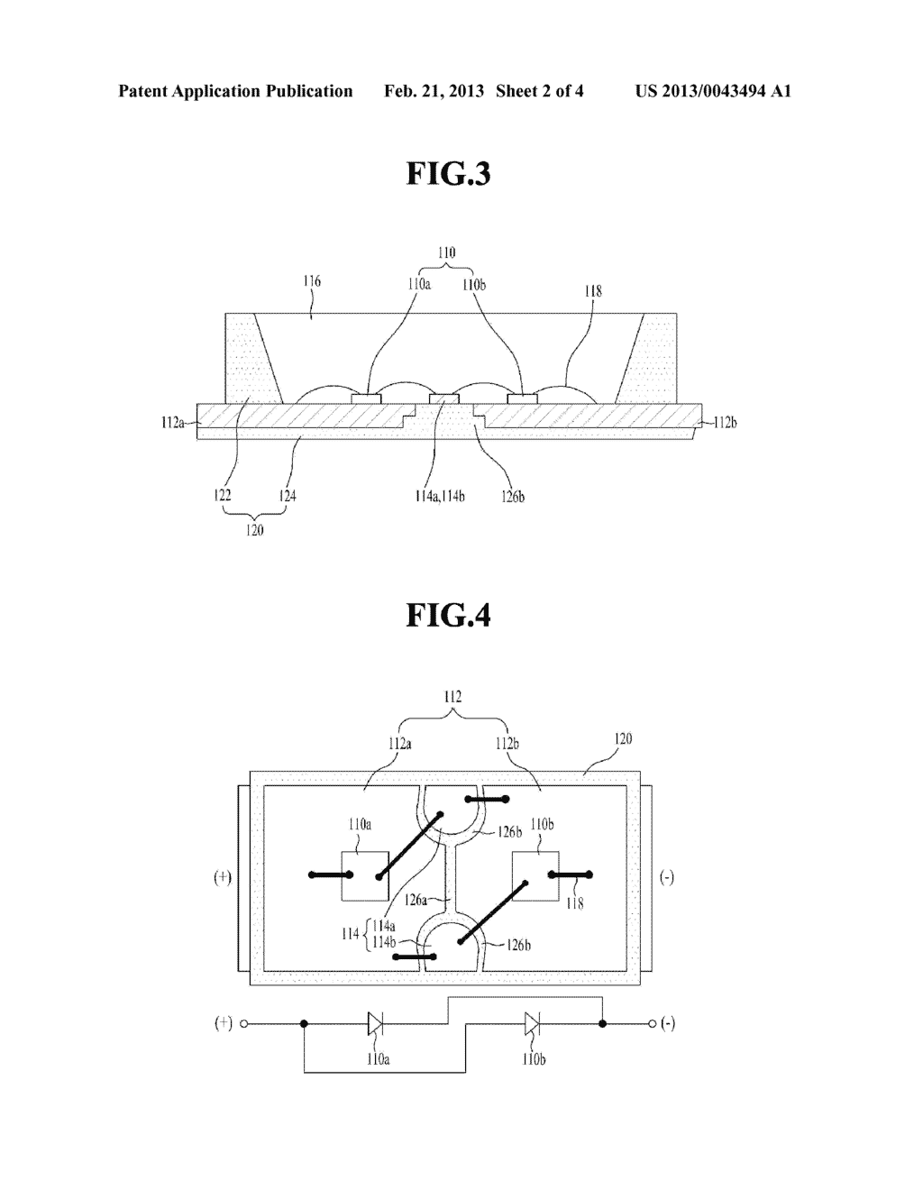 LIGHT EMITTING DIODE PACKAGE - diagram, schematic, and image 03
