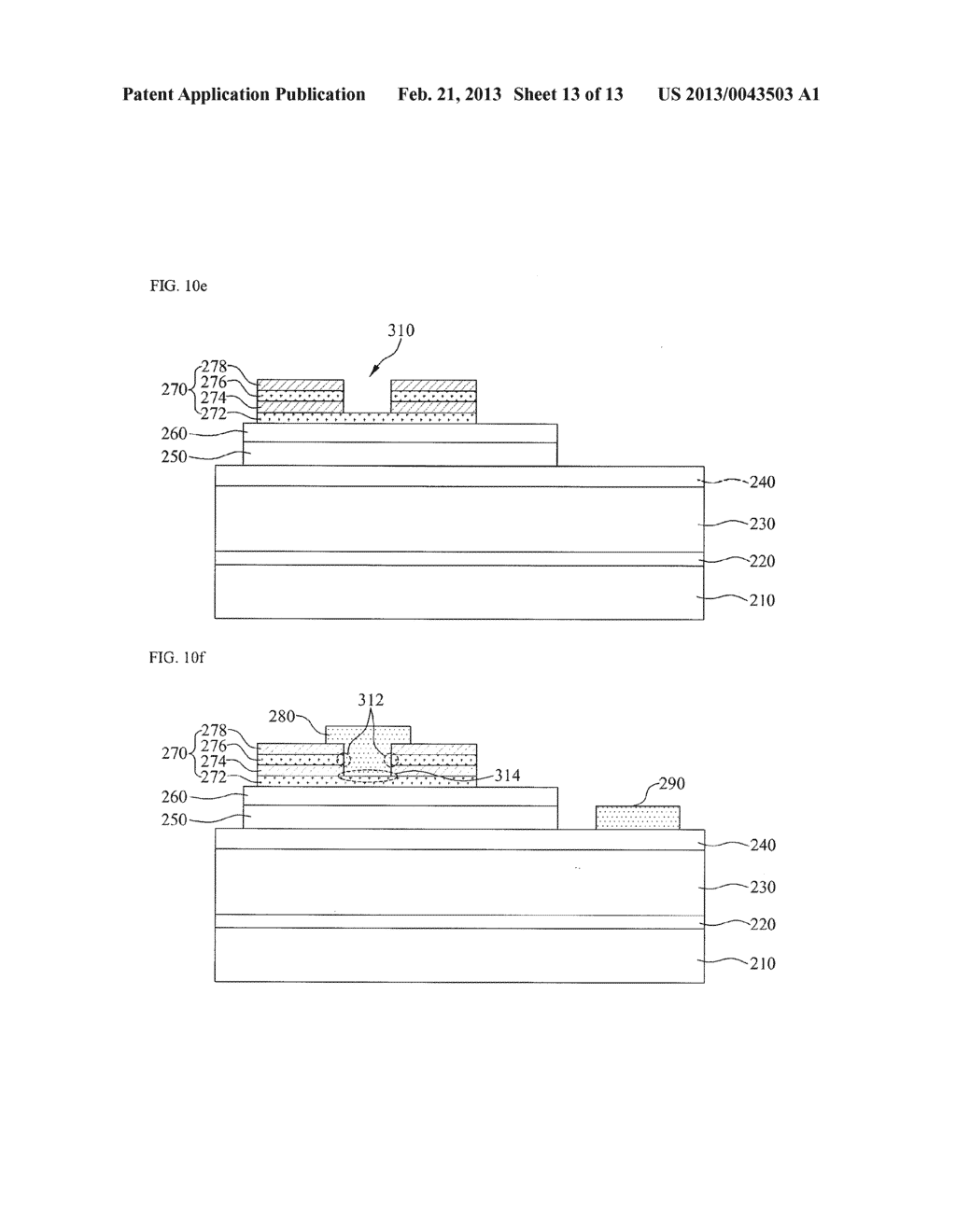SEMICONDUCTOR LIGHT EMITTING DEVICE AND METHOD FOR MANUFACTURING THE SAME - diagram, schematic, and image 14